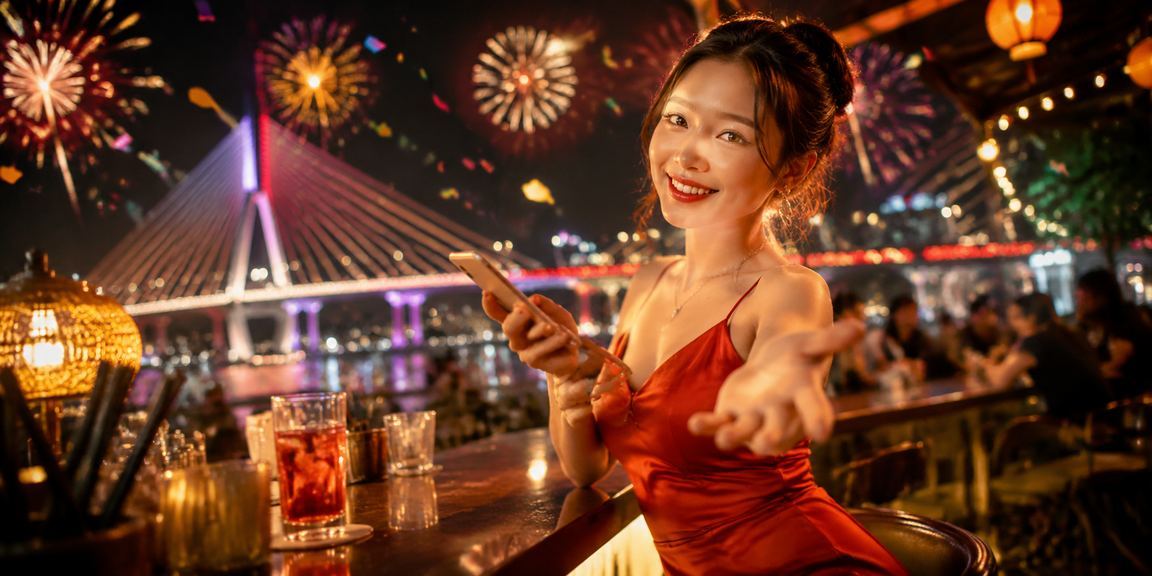 Người chơi Cần Thơ dùng điện thoại truy cập clc tại chợ đêm