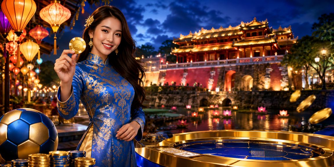 Người dùng Huế theo dõi kèo bóng đá trên điện thoại tại quán cà phê